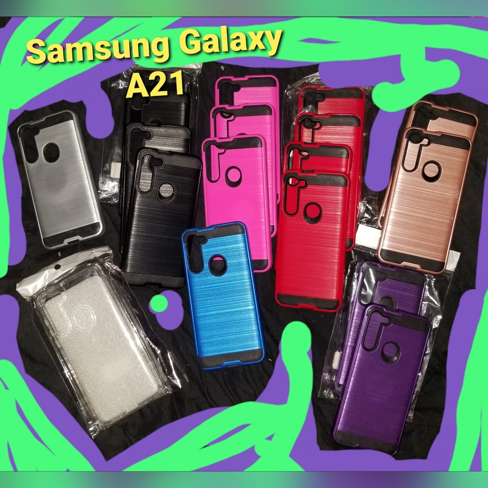 NWT 18 Different Samsung Galaxy A21 Cell Phone Cases 2 For The Price 